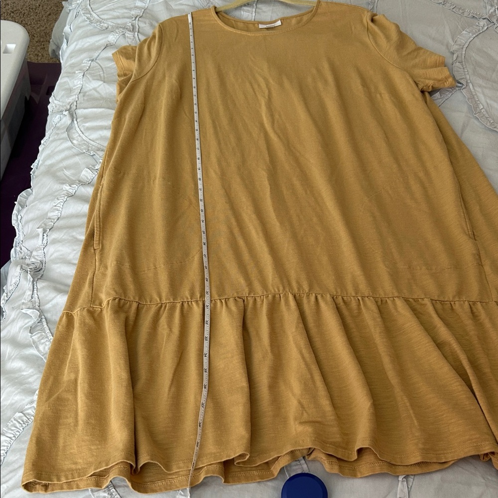 J. Jill Mustard Yellow Dress - Picture 8 of 8